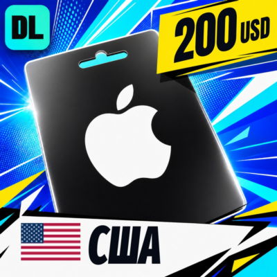 Apple Gift Card США 200 USD 💳 цифровой код — автовыдача 24/7