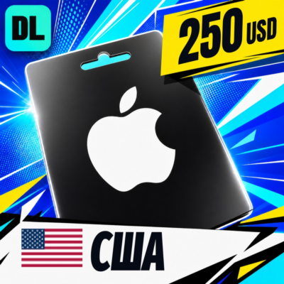 Apple Gift Card США 250 USD 💳 цифровой код — автовыдача 24/7