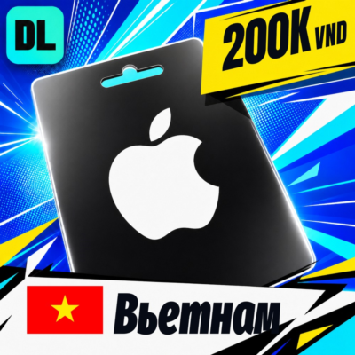 Apple Gift Card Вьетнам 200000 VND 💳 цифровой код — автовыдача 24/7