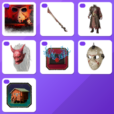 ⚡ Dead by Daylight Twitch Drops • 7x Exclusive Items Bundle ⚡
