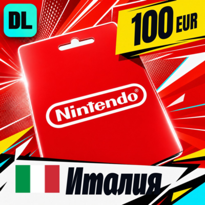 Nintendo eShop Италия 100 EUR 💳 цифровой код — автовыдача 24/7