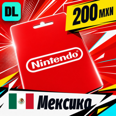 Nintendo eShop Мексика 200 MXN 💳 цифровой код — автовыдача 24/7