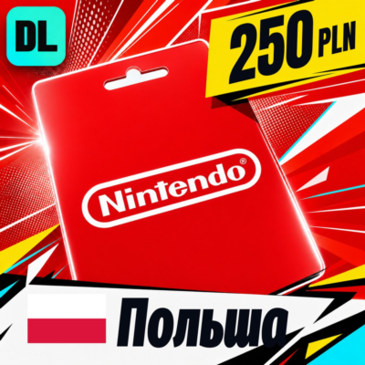 Nintendo eShop Польша 250 PLN 💳 цифровой код — автовыдача 24/7