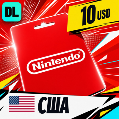 Nintendo eShop США 10 USD 💳 цифровой код — автовыдача 24/7