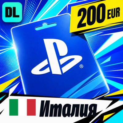 PlayStation Network (PSN) Италия 200 EUR 💳 цифровой код — автовыдача 24/7