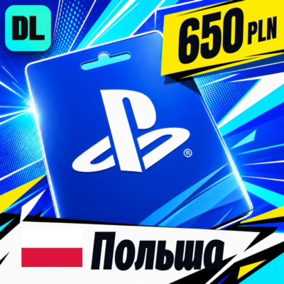 PlayStation Network (PSN) Польша 650 PLN 💳 цифровой код — автовыдача 24/7