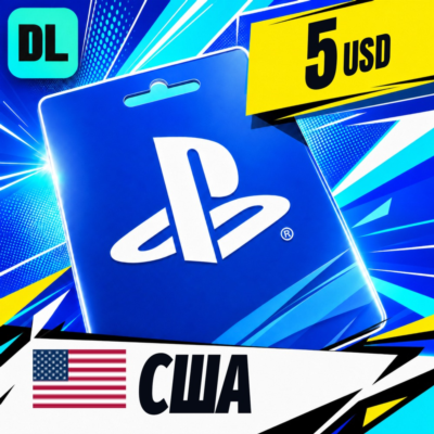 PlayStation Network (PSN) США 5 USD 💳 цифровой код — автовыдача 24/7