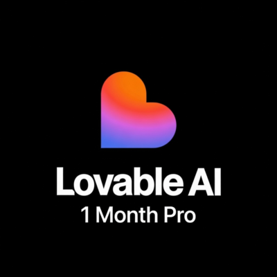 Подписка Lovable AI Pro на 1 месяц (300 кредитов)