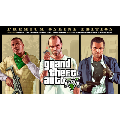 Grand Theft Auto V premium edition X-box