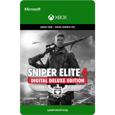 Sniper Elite 4 Digital Deluxe Edition Xbox one / Series X|S