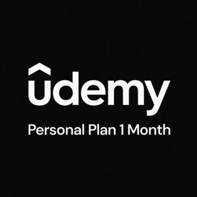 Udemy персональный план, 1 месяц, приватный аккаунт