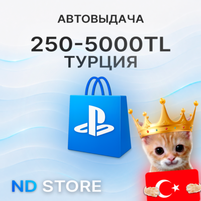 24/7 АВТО | Турция 250 – 5000 TRY | PlayStation (PSN)