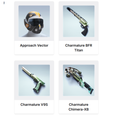 THE FINALS 4/4 Подписки ×5 💎 Charmalure BFR Titan, V9S, Chimera-XB, Approach Vector