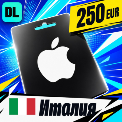 Apple Gift Card Италия 250 EUR 💳 цифровой код — автовыдача 24/7