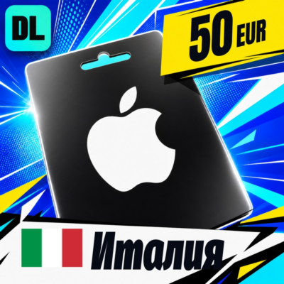 Apple Gift Card Италия 50 EUR 💳 цифровой код — автовыдача 24/7