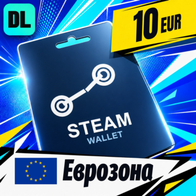 Steam Wallet Еврозона 10 EUR 💳 цифровой код — автовыдача 24/7