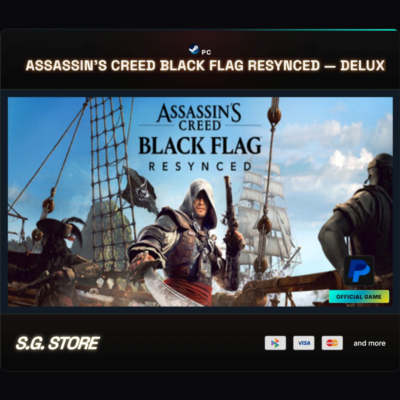 Assassin´s Creed Black Flag Resynced  Deluxe Edition Steam Offline | Instant Delivery