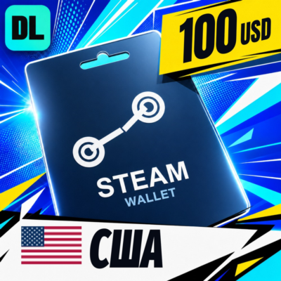 Steam Wallet США 100 USD 💳 цифровой код — автовыдача 24/7