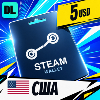 Steam Wallet США 5 USD 💳 цифровой код — автовыдача 24/7