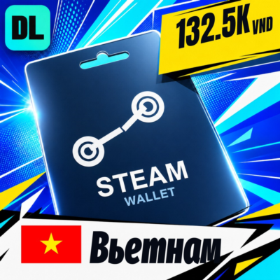 Steam Wallet Вьетнам 132500 VND 💳 цифровой код — автовыдача 24/7