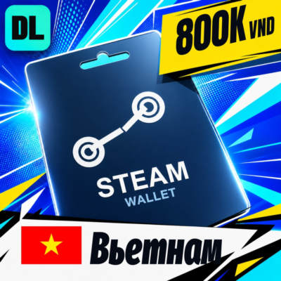 Steam Wallet Вьетнам 800000 VND 💳 цифровой код — автовыдача 24/7