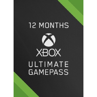 Xbox Game Pass Ultimate на 12 месяцев (глобальная подписка)