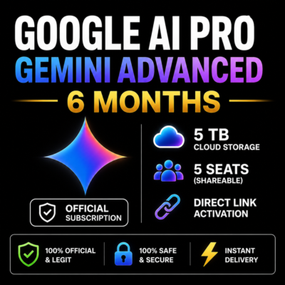Google Gemini AI Pro + 5TB Облако + Anti-Gravity Flow [6 Месяцев] Ссылка Активации ⚡