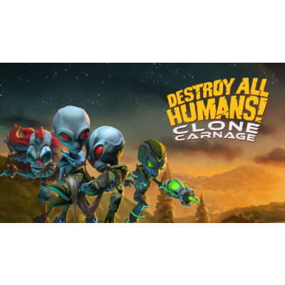 🔴Epic✅Destroy All Humans! - Clone Carnage аккаунт+почта💜