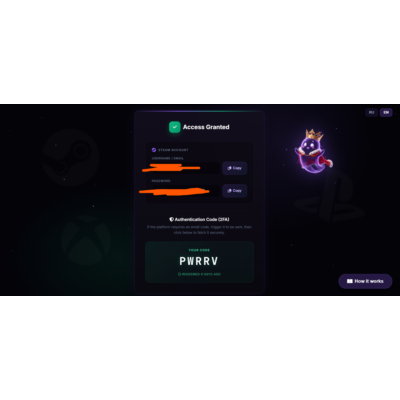 Система автовыдачи Steam (Бот для оффлайн аккаунтов)