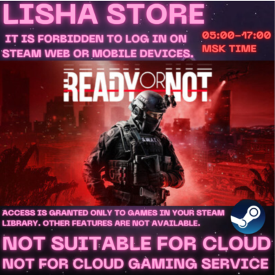 Ready or Not: Digital Deluxe Edition Стим Оффлайн На 90 дней