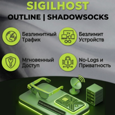🌍 OUTLINE/SHADOWSOCKS | Безлимит устройств и траффик |🌍