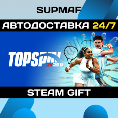 TopSpin 2K25 | STEAM GIFT | RU・KZ・UA・BY・CIS