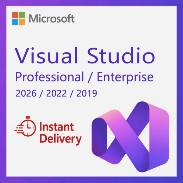 Visual Studio Professional / Enterprise 2026/2022/2019 — Мгновенная доставка