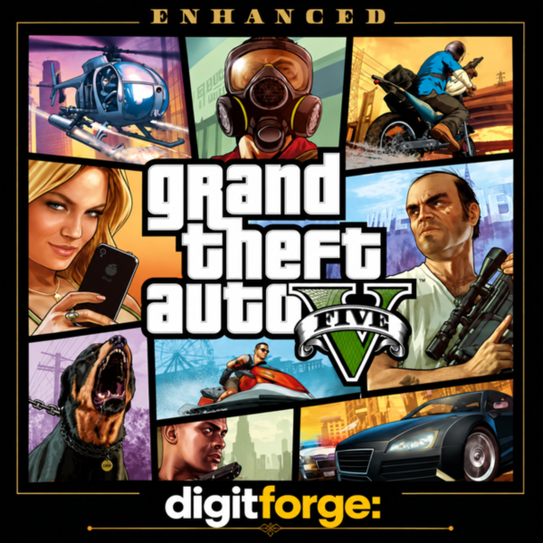 ГТА 5 (GTA V ENHANCED + LEGACY + ONLINE) — Любой регион ПК Rockstar Launcher