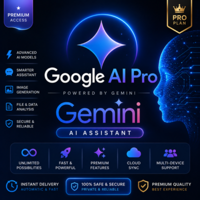 🌟 Google AI [Gemini Pro] - Премиум-подписка на 6 месяцев