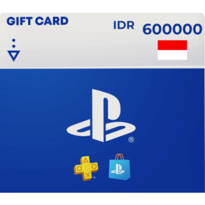 [АВТОДОСТАВКА] Подарочная карта PlayStation PSN (Индонезия) — 600 000 IDR