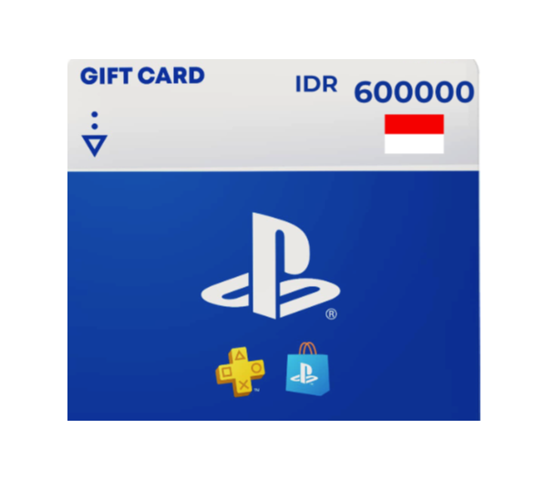 [АВТОДОСТАВКА] Подарочная карта PlayStation PSN (Индонезия) — 600 000 IDR