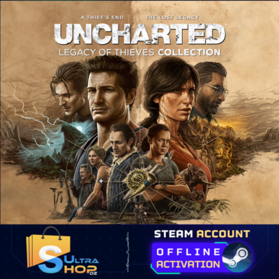 🎮 UNCHARTED: Legacy of Thieves Collection - Steam Offline Account
