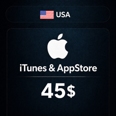 🍎 Подарочная карта Apple iTunes (USA) 45$