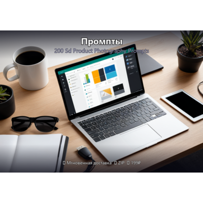 Промпты: 200 Sd Product Photography Prompts