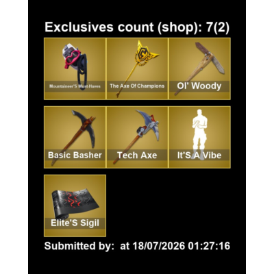 Мгновенный доступ • FN (все платформы) • 126 skins • Snap • 1200 VB • Полный доступ