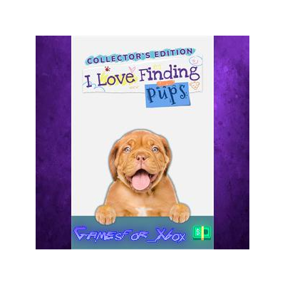 I Love Finding Pups Collectors Edition XBOX