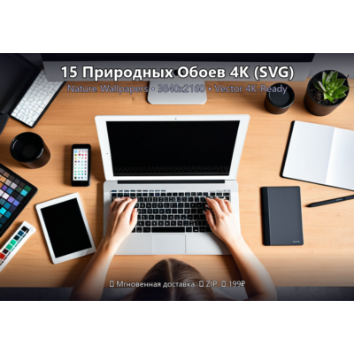 Графика: 15 Nature Wallpapers 4k Svg