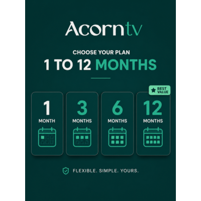 - Acorn TV  1-12