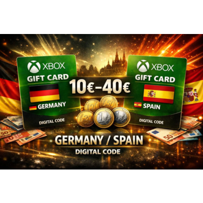 🎮 Подарочная карта Xbox Германия / Испания | 10€–40€ | Цифровой код ⚡