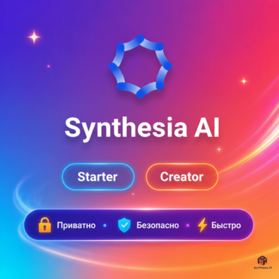 Synthesia AI Starter/Creator 1-12M | Обновление | + Гарантия