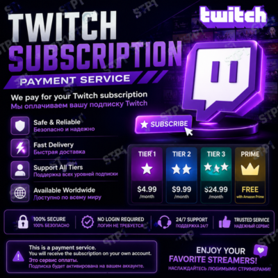 Twitch  Tier 123