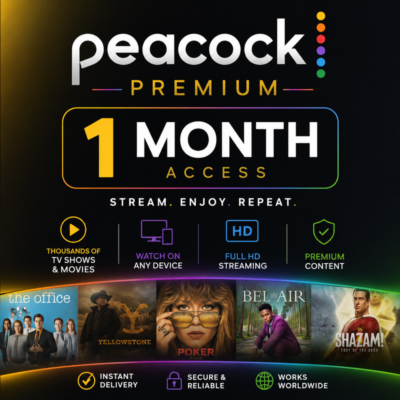 Peacock TV Premium 1