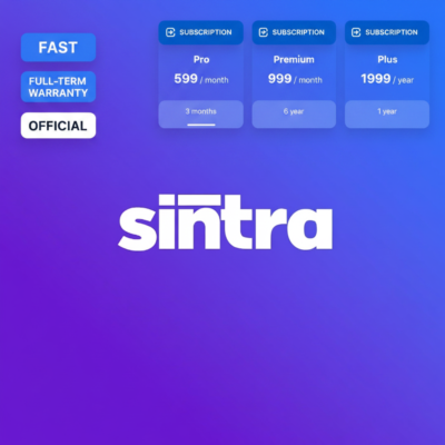 Sintra AI - PRO 1-3-12M Подписка | Обновление | + Гарантия