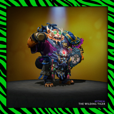 The Wilding Tiger · Collector´s Cache 2022 · Brewmaster · Dota 2